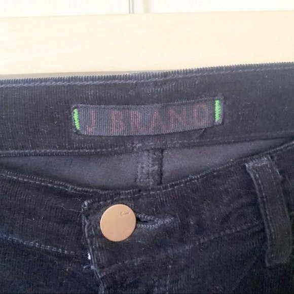 J Brand Black Corduroy Boot Cut Leg Pants - Picture 5 of 8